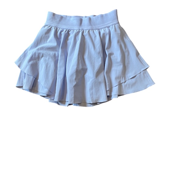 NWT Light blue Lululemon court rival HR skirt long $80 - Picture 5 of 7